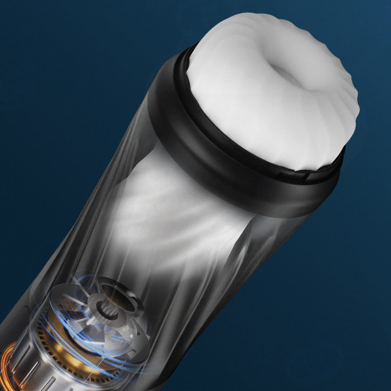 Dreamer - 3 Rotating 5 Thrusting 5 Vibrating Heating Male Stroker Masturbation Cup - Tophatter Daily Deals