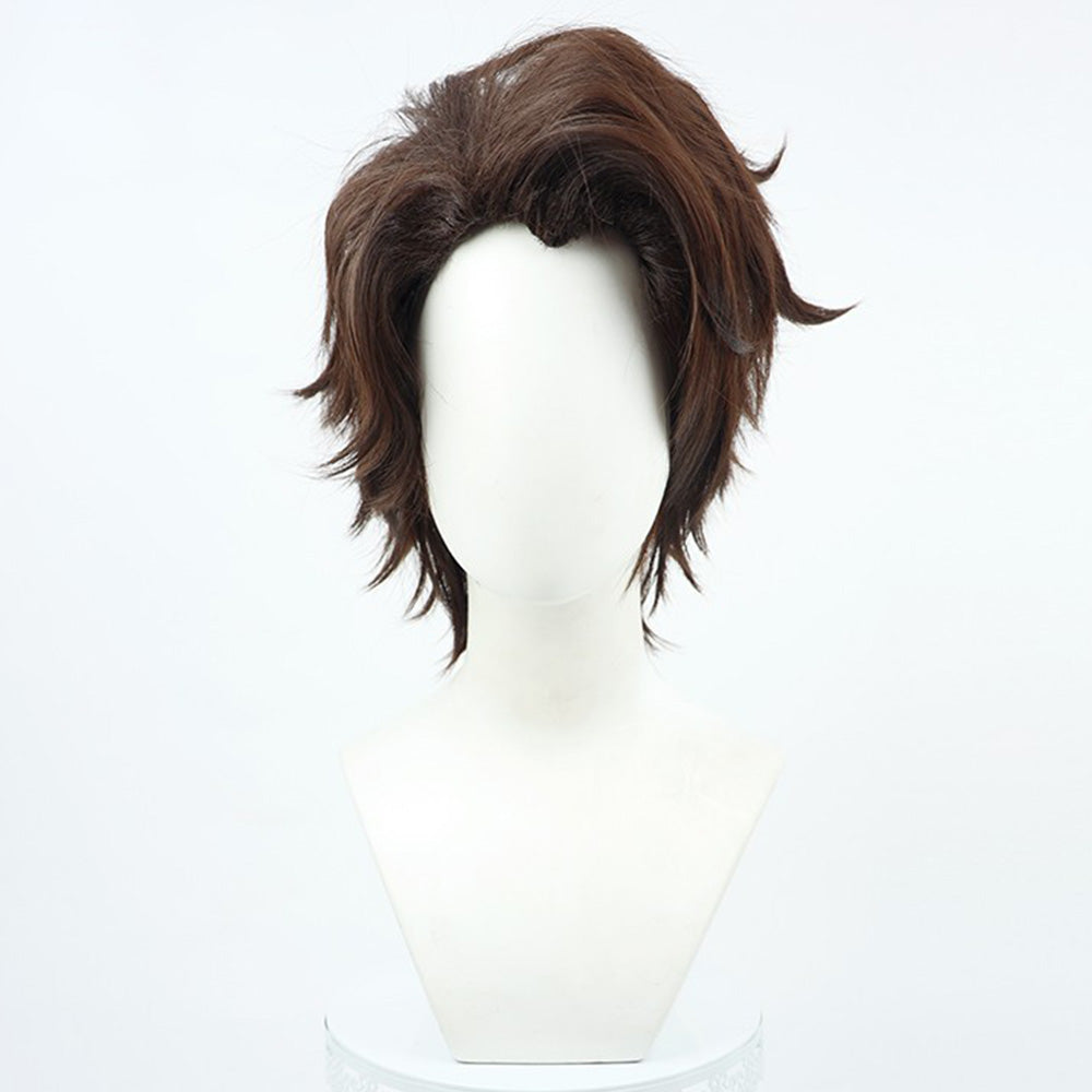 Bleach: Thousand Year Blood War Arc Sosuke Aizen Brown Cosplay Wig Prop - Tophatter Daily Deals