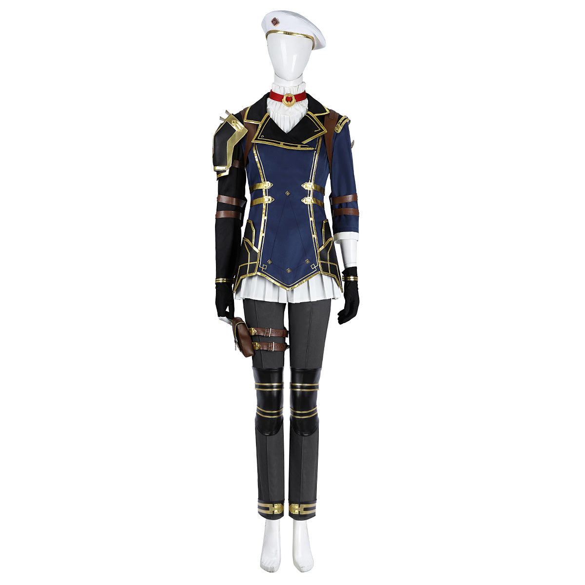 [In stock]Arcane Season 2 League of Legends LOL Caitlyn Cosplay Costume Costume - Tophatter Daily Deals