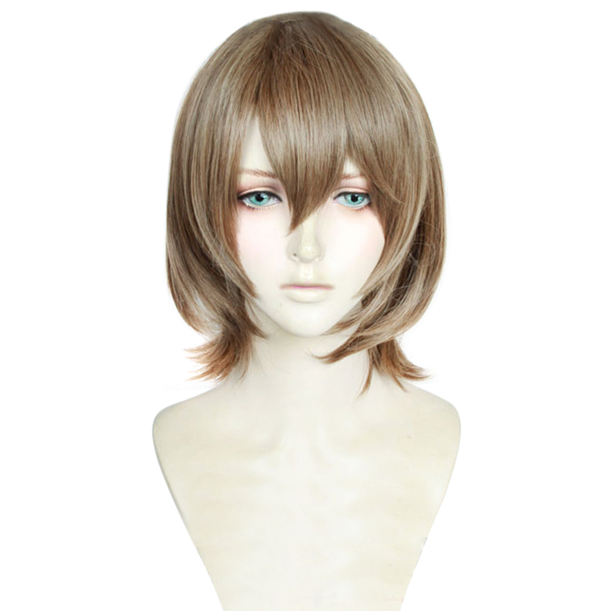 Persona 5 Goro Akechi Brown Cosplay Wig Wig - Tophatter Daily Deals