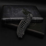 Cool Skull Folding Knife Tool - Tophatter Daily Deals