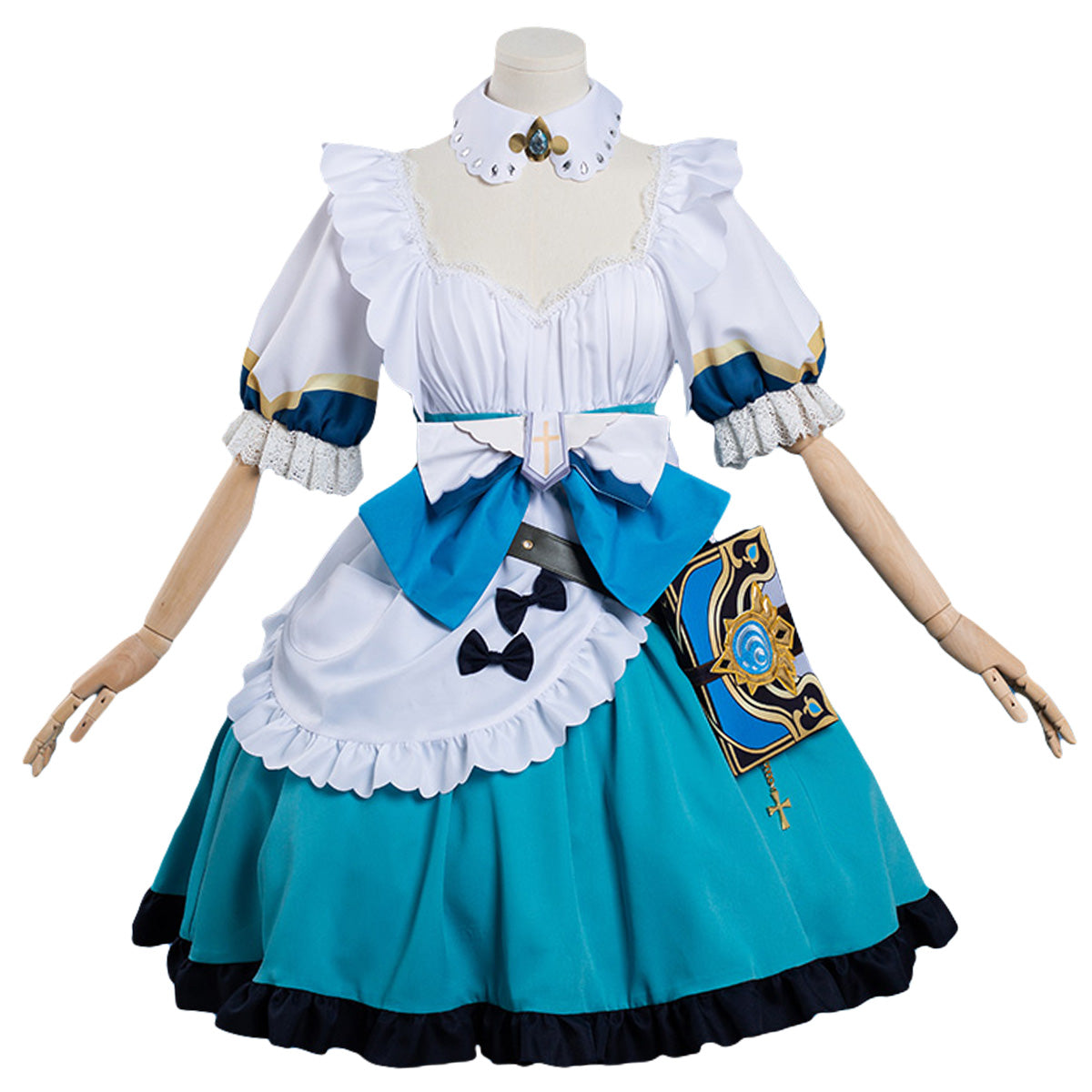 Genshin Impact x Sweets Paradise Barbara Maid Cosplay Costume Costume - Tophatter Daily Deals