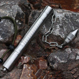 Multi-functional Whip Self-defense Baton Window Breaking EDC Tool - Tophatter Daily Deals