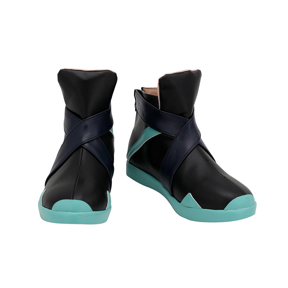 Valorant Jett Black Blue Cosplay Shoes Shoes/Boots - Tophatter Daily Deals
