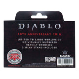 Diablo - Limited Edition 30th Anniversary Presentation Coin Replica Coin - Tophatter Daily Deals