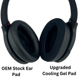 CS Replacement Cooling Gel Ear Pad Cushion for Sony WH-H910N h.ear on 3 Wireless Headphones Audio Accessories - Tophatter Daily Deals