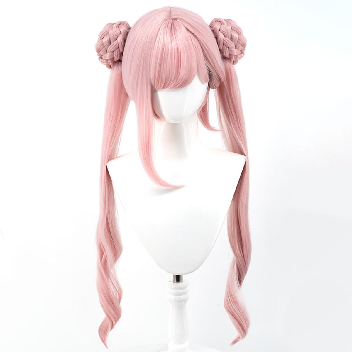 The Hundred Line -Last Defense Academy-Kako Tsukumo Pink Cosplay Wig Wig - Tophatter Daily Deals