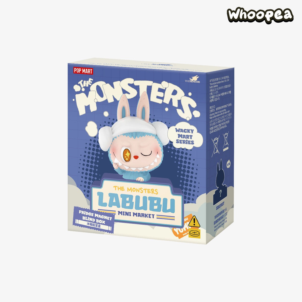 THE MONSTERS Wacky Mart Series-Fridge Magnet Blind Box 1 BOX - Tophatter Daily Deals