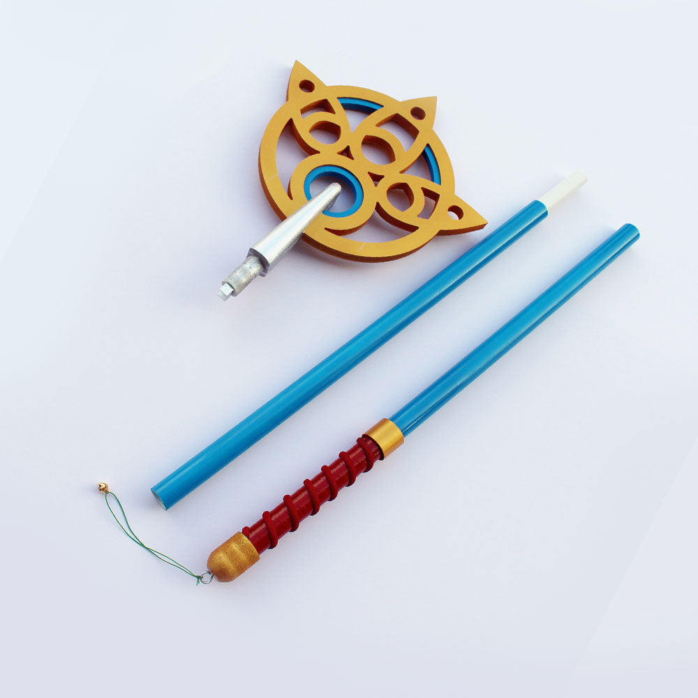 Final Fantasy X FF10 Yuna Staff Cosplay Weapon Prop Prop - Tophatter Daily Deals