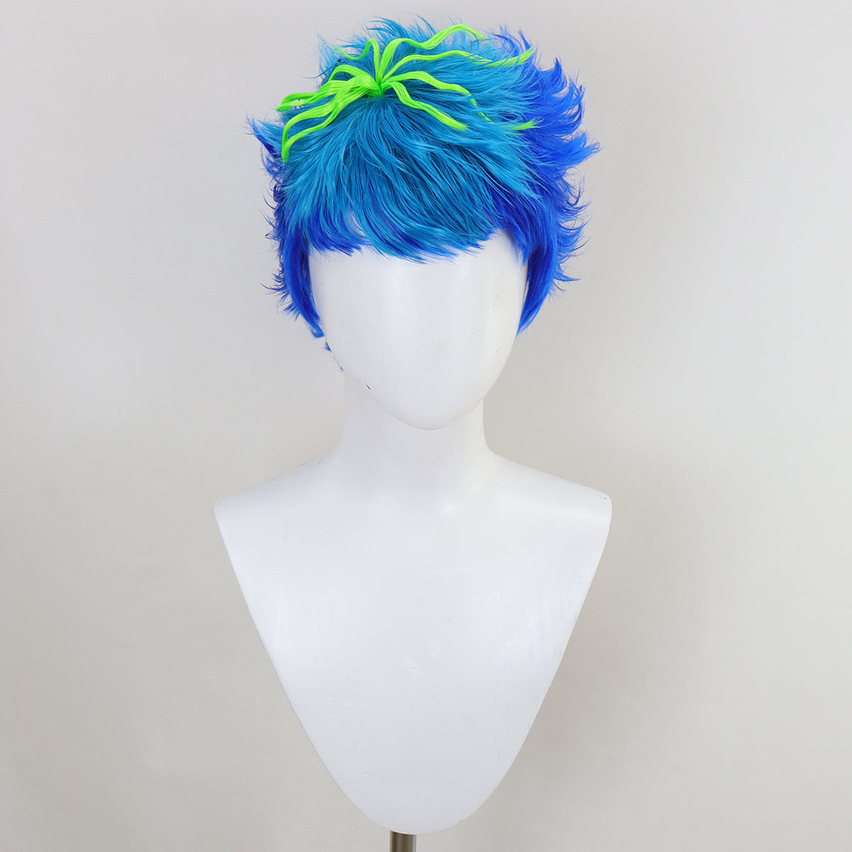 Your Turn To Die Naomichi Kurumada Blue Green Yellow Cosplay Wig Wig - Tophatter Daily Deals