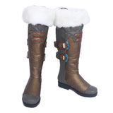Overwatch OW Dr. Mei Ling Zhou Brown Shoes Cosplay Boots Shoes/Boots - Tophatter Daily Deals