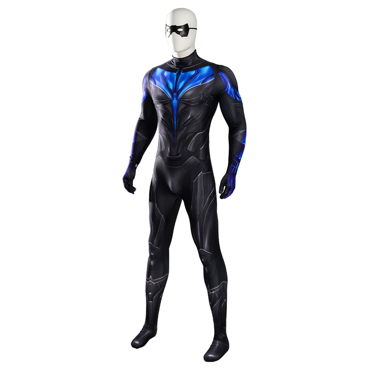 Halloween TT Nightwing Jumpsuit Cosplay Costume Costume - Tophatter Daily Deals