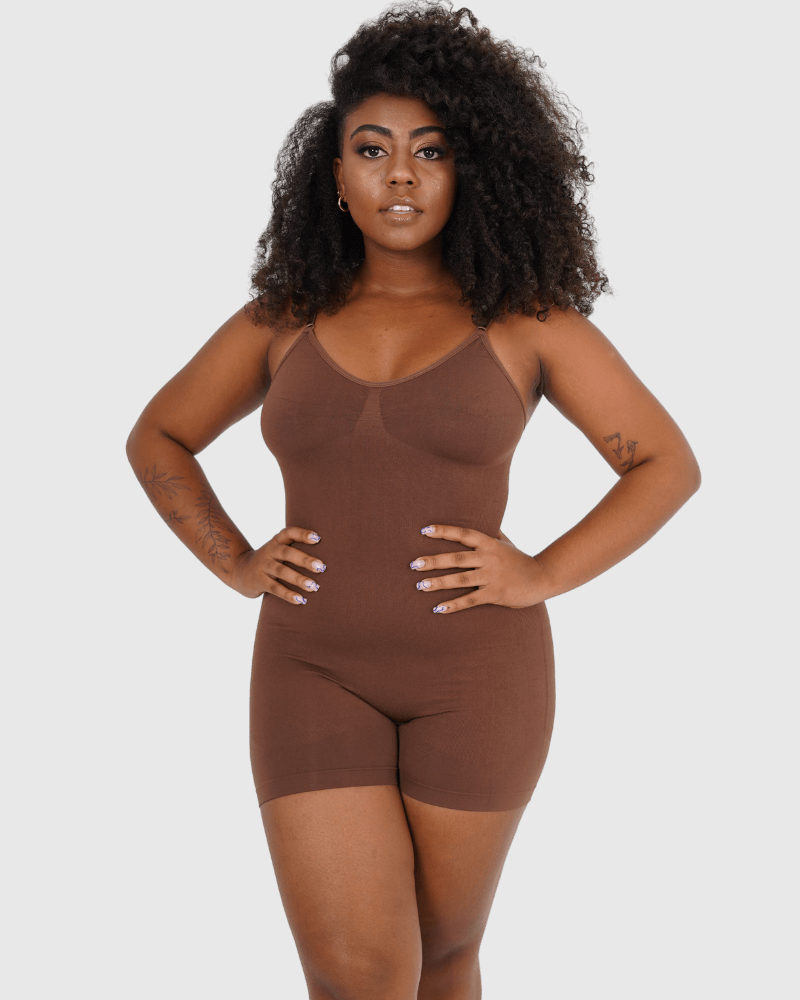 Revenge Body Smoothing Seamless Bodysuit Bodysuit - Tophatter Daily Deals