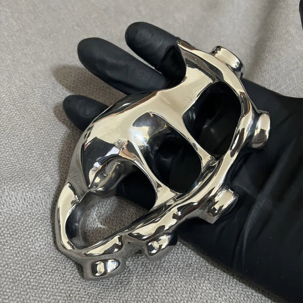 Alien four-finger Knuckles Brass Knuckle Left Hand - Tophatter Daily Deals