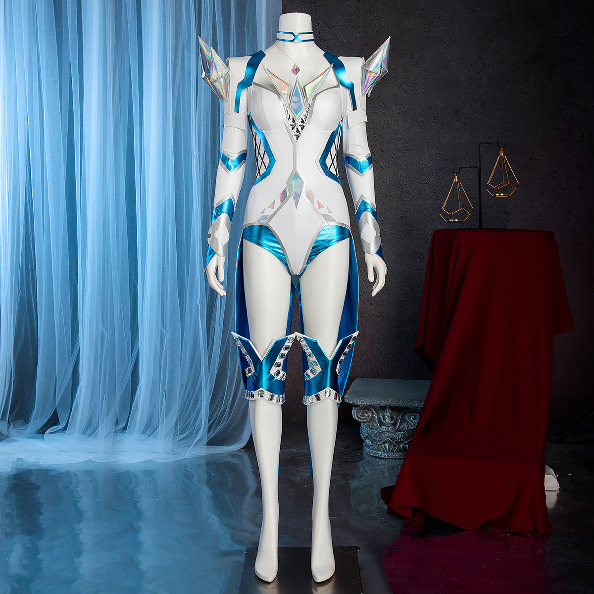 MAV Rivals White Queen Emma Frost Cosplay Costume Costume - Tophatter Daily Deals