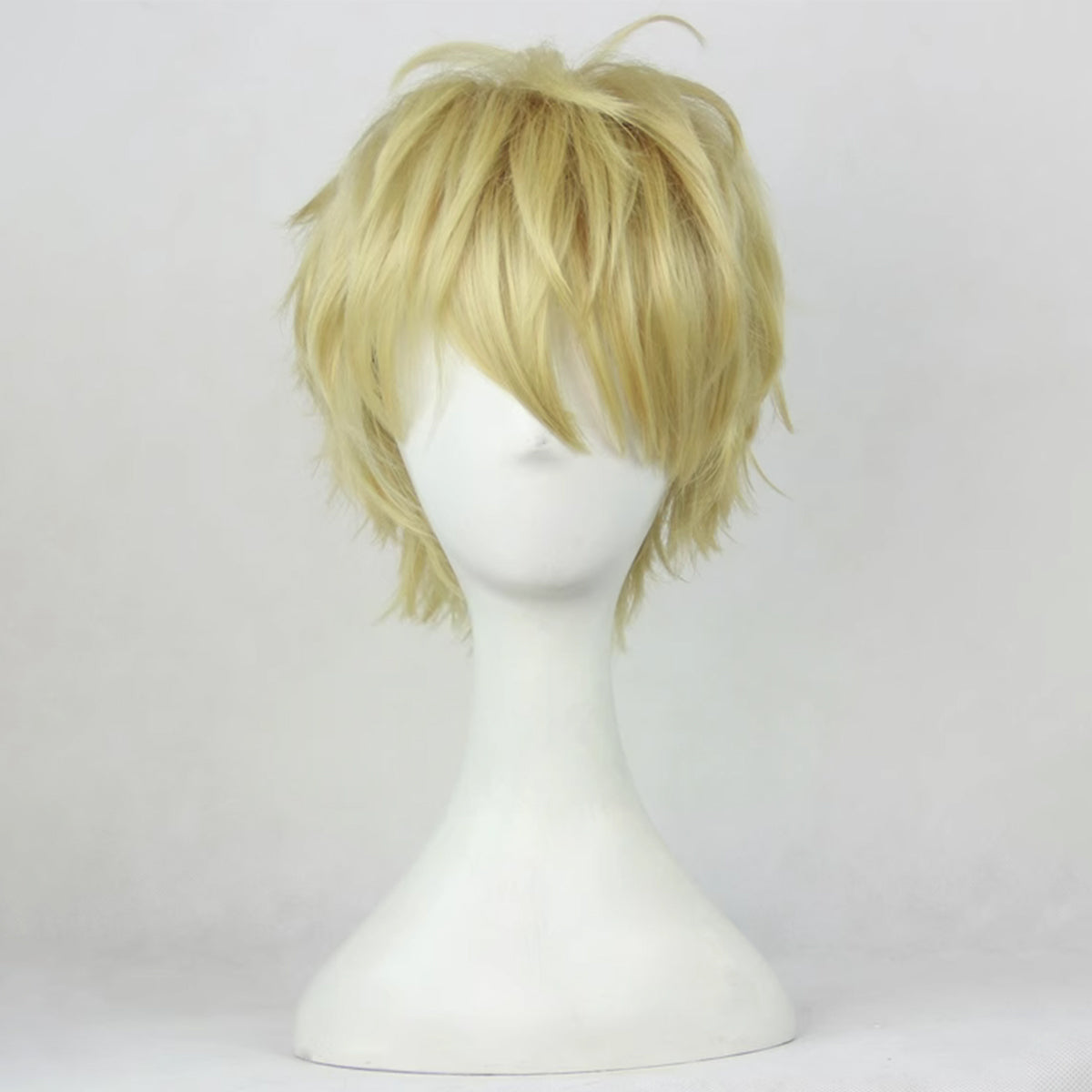 One Punch Man Genos Jenosu Demon Cyborg Oni Saibogu Short Cosplay Wig Wig - Tophatter Daily Deals
