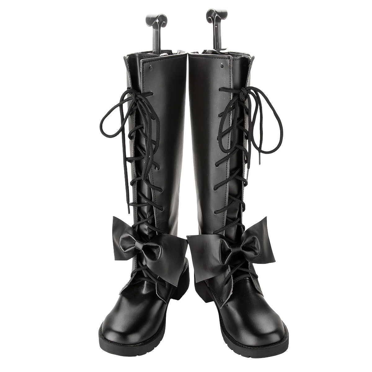 Date A Live Tokisaki Kurumi Nightmare Black Shoes Cosplay Boots Shoes/Boots - Tophatter Daily Deals