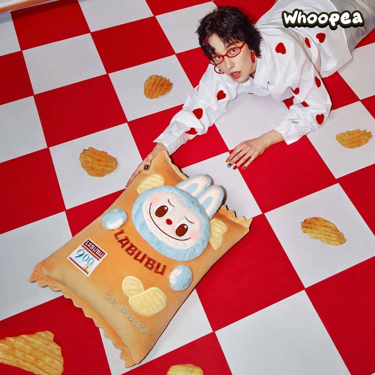 THE MONSTERS Wacky Mart Series-Pillow (Chips) - Tophatter Daily Deals