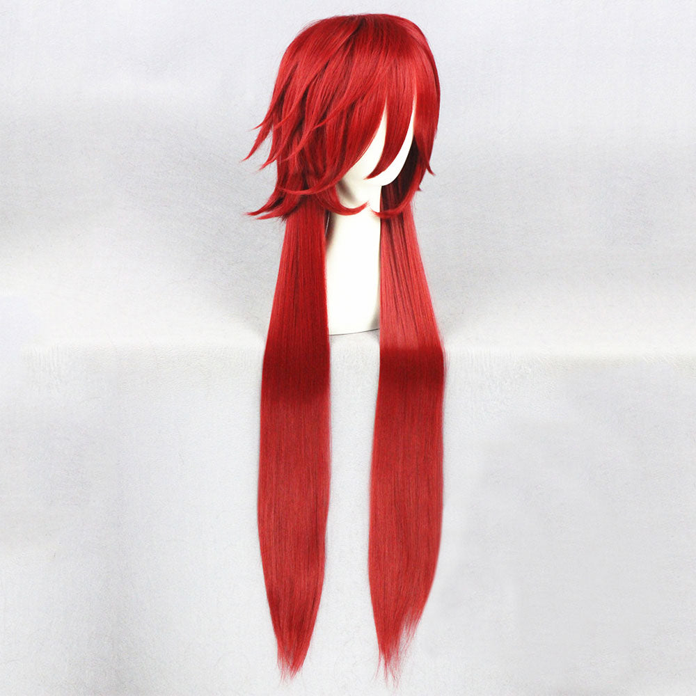 Black Butler Grell Sutcliff Red Cosplay Wig Wig - Tophatter Daily Deals