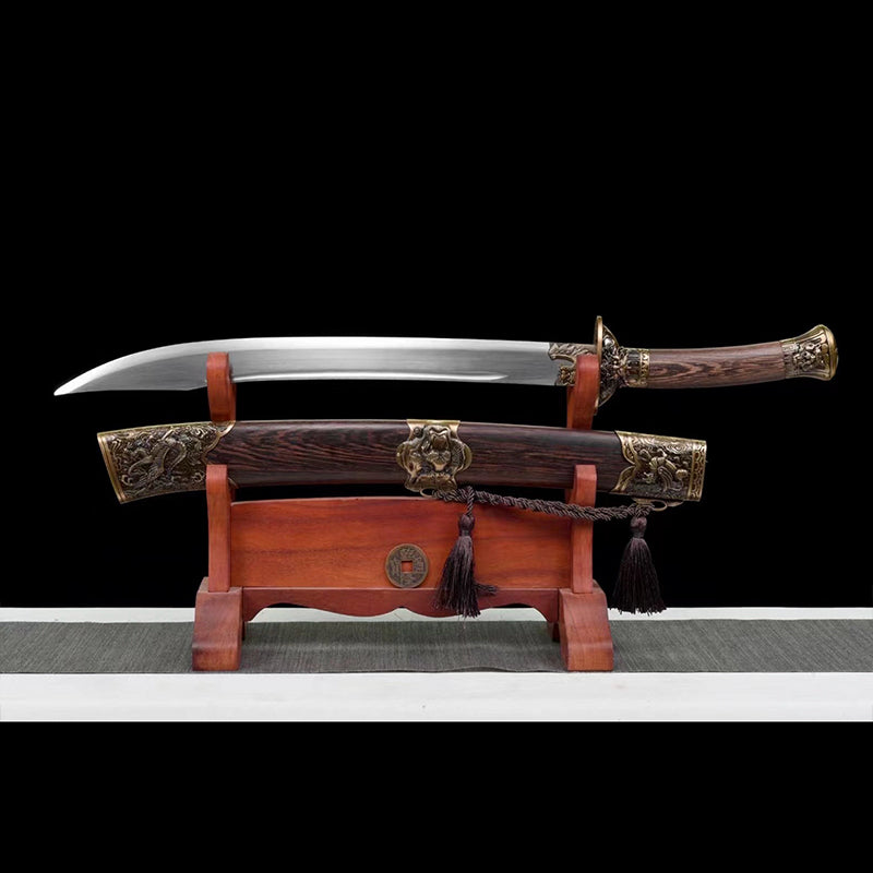 Handmade Tiger High Manganese Steel Chinese Sword - Tophatter Daily Deals