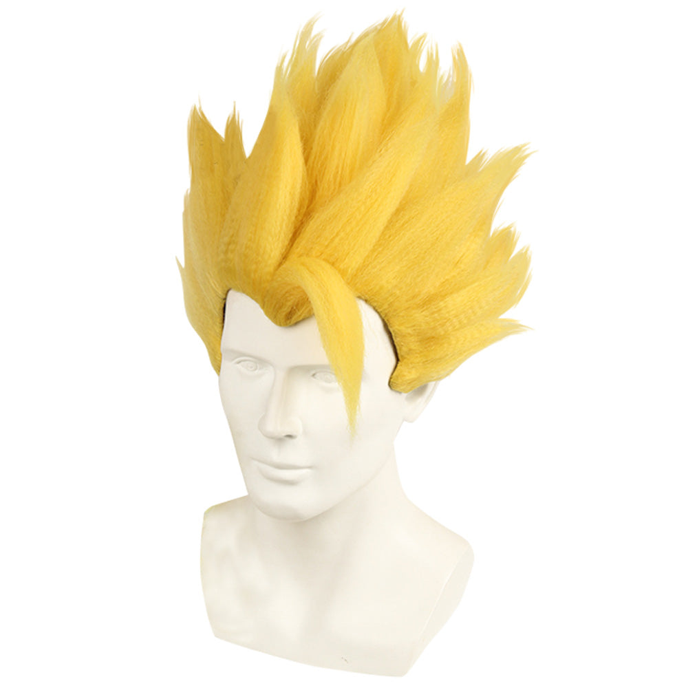 Dragon Ball Super Son Gohan Super Saiyan 2 Golden Cosplay Wig Wig - Tophatter Daily Deals