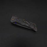 3D Sculpture Reindeer Folding Knife - Tophatter Daily Deals