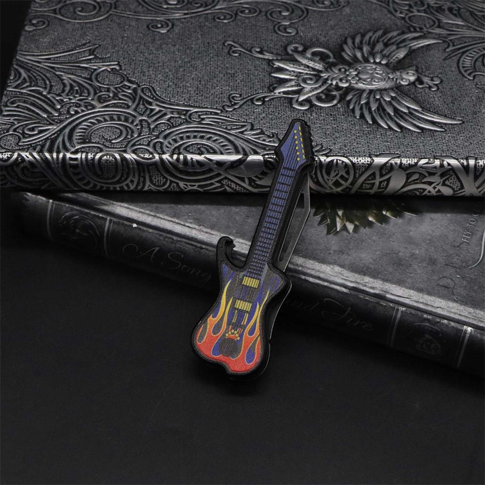 Guitar Folding Knife Tool - Tophatter Daily Deals