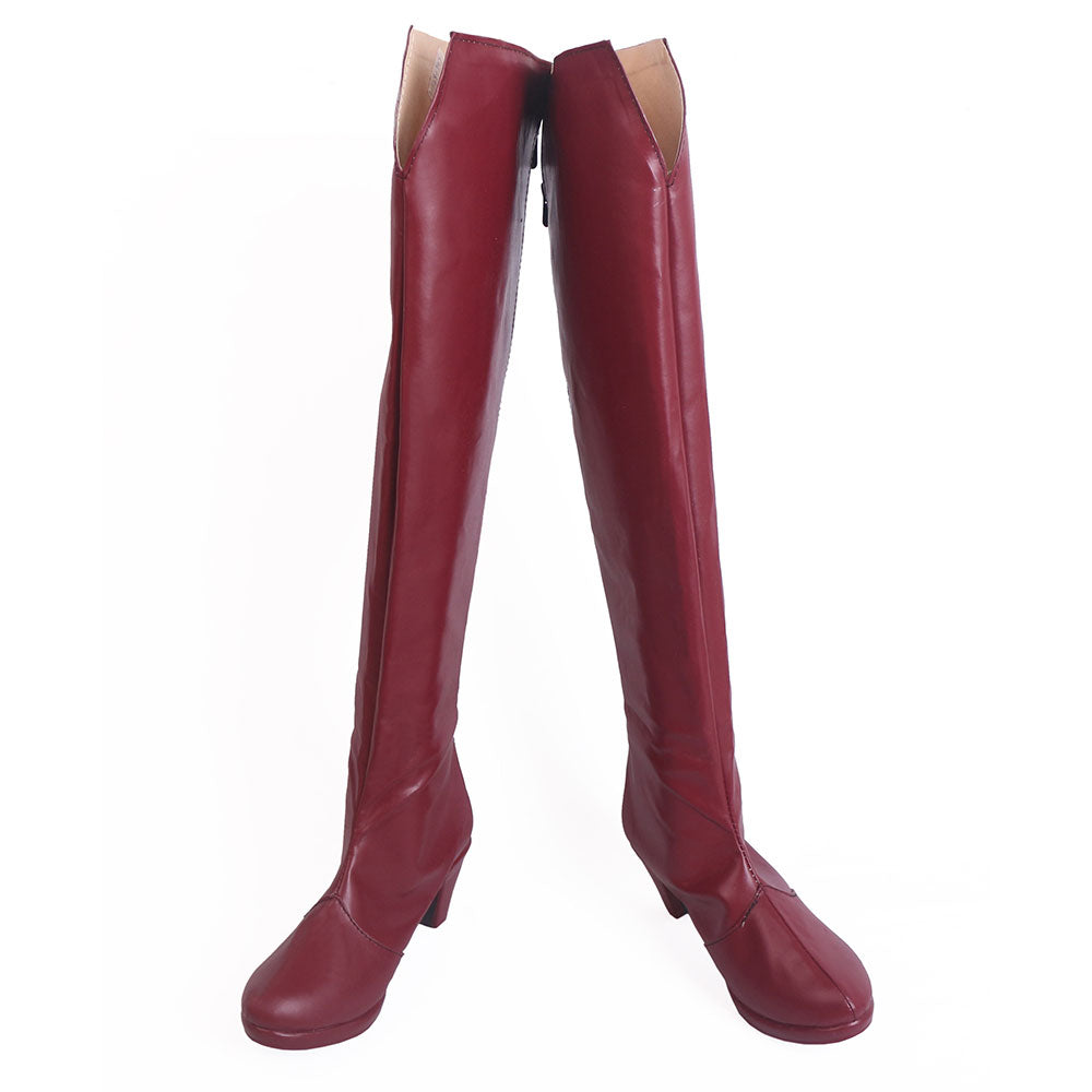 Black Clover Vanessa Enoteca Red Shoes Cosplay Boots Shoes/Boots - Tophatter Daily Deals