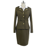 MAV Captain America Peggy Carter Cosplay Costume - Tophatter Daily Deals