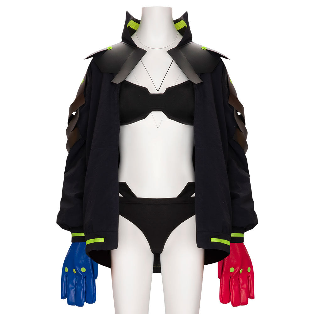 Cyberpunk: Edgerunners Rebecca Customize (with gloves) Cosplay Costume Costume - Tophatter Daily Deals