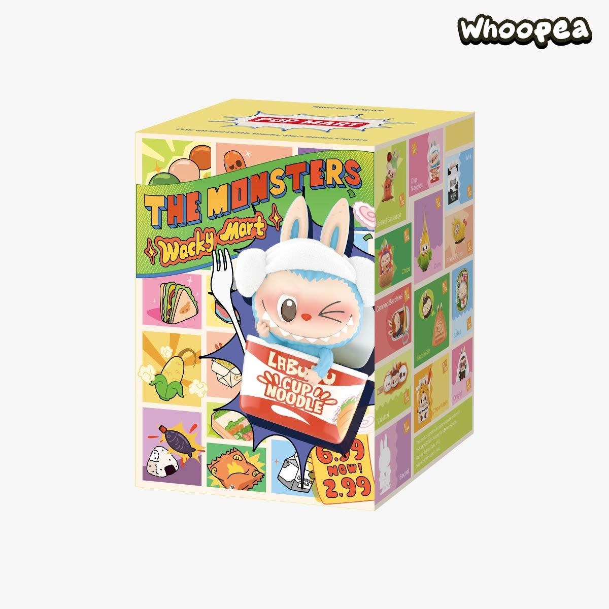THE MONSTERS LABUBU Wacky Mart Series Figures, Blind Box 1 BOX - Tophatter Daily Deals