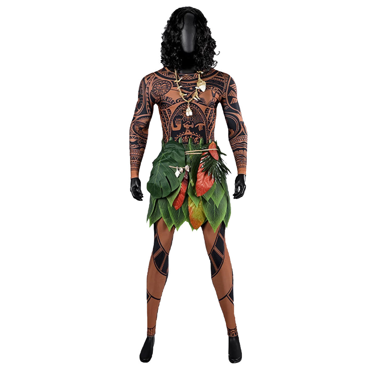 Disney Movie Moana Maui Premium Edition Cosplay Costume Costume - Tophatter Daily Deals
