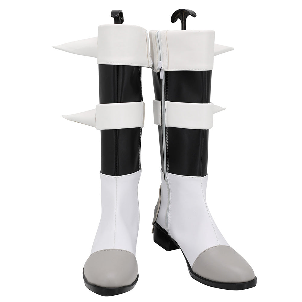 Pokemon Sword And Shield Piers Black Grey Shoes Cosplay Boots Shoes/Boots - Tophatter Daily Deals