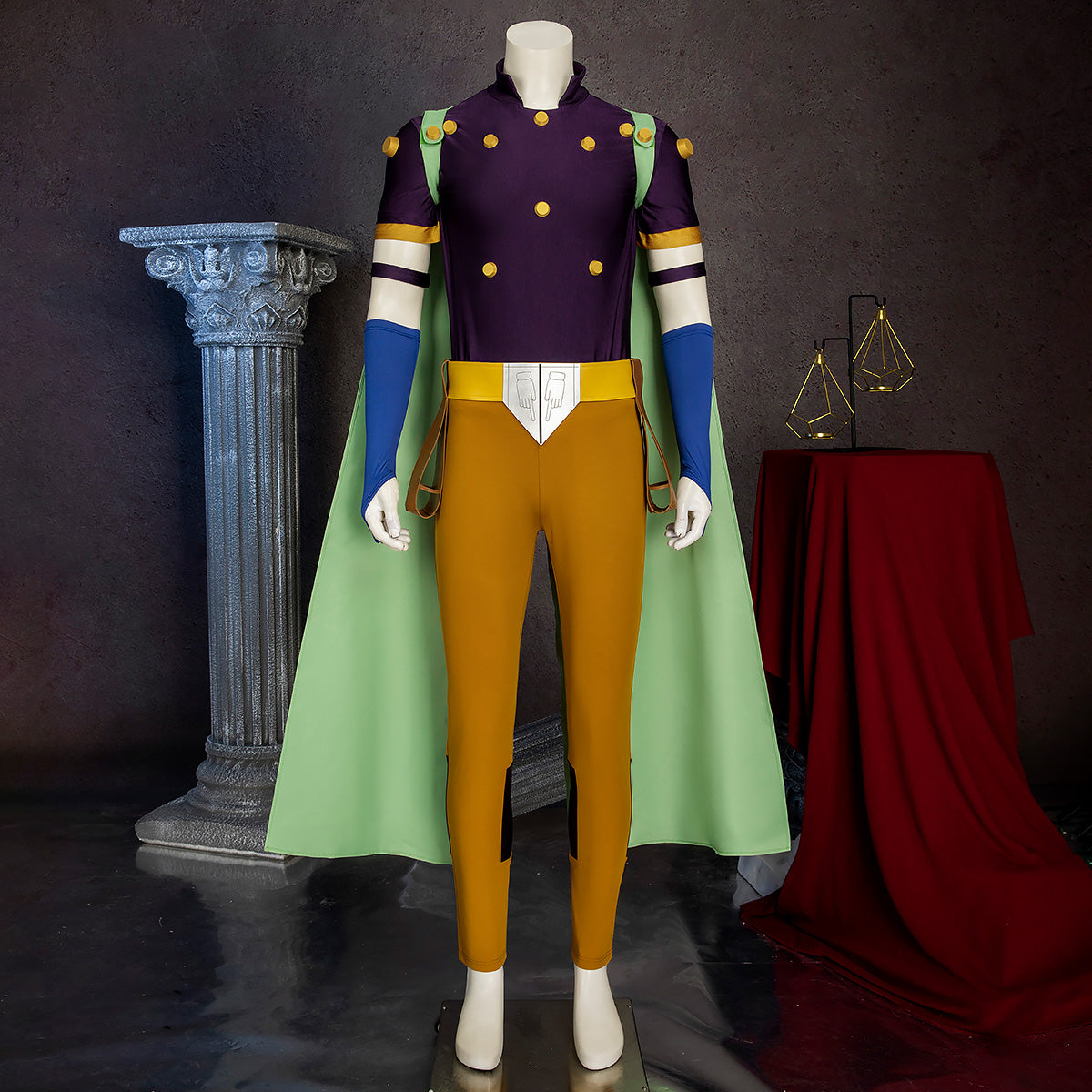 JoJo's Bizarre Adventure: Steel Ball Run Anime Gyro Zeppeli Cosplay Costume Costume - Tophatter Daily Deals