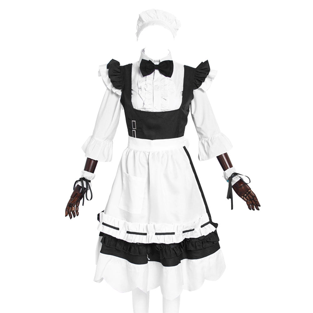Final Fantasy XIV Housemaid's Apron Dress Cosplay Costume Costume - Tophatter Daily Deals