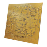 The Elder Scrolls – Limited Edition Metal Map of Tamriel Collectible - Tophatter Daily Deals