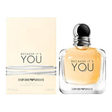Armani Because It's You Eau De Parfum 100ml Sprayay - Tophatter Daily Deals