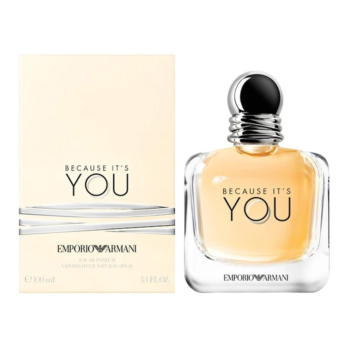 Armani Because It's You Eau De Parfum 100ml Sprayay - Tophatter Daily Deals