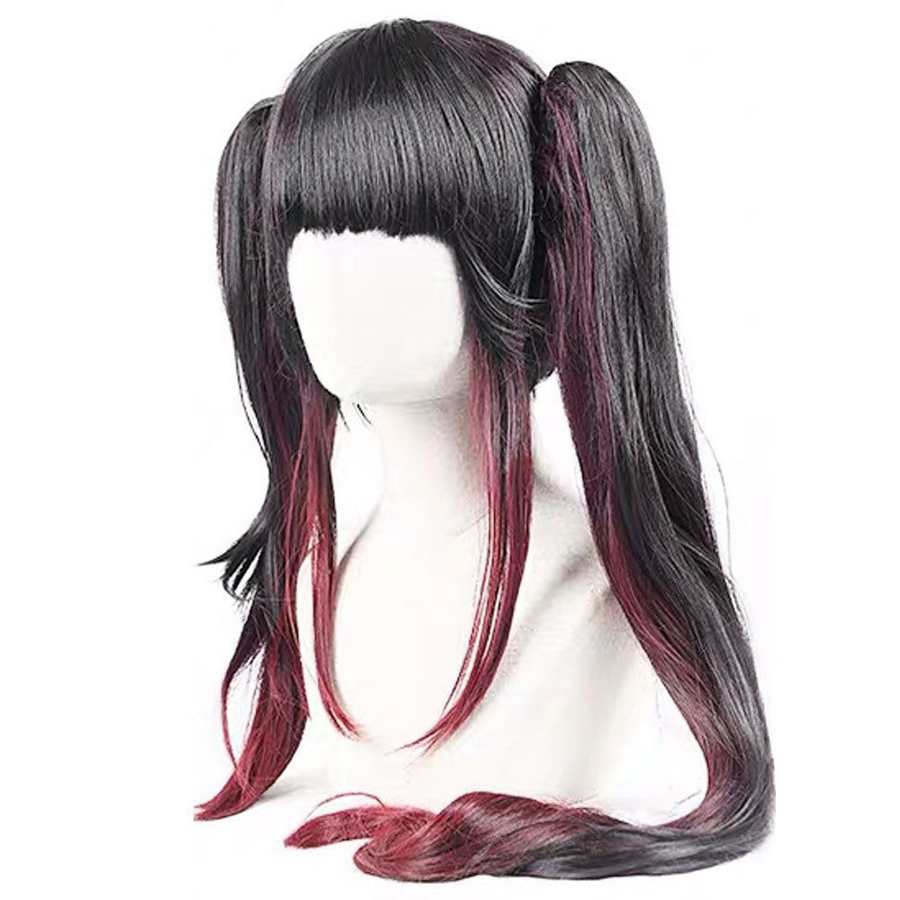 Date A Live Tokisaki Kurumi Nightmare Cheongsam Black Brown Cosplay Wig Wig - Tophatter Daily Deals
