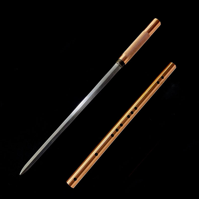 Flute Sword Copper(Pattern Steel) - Tophatter Daily Deals