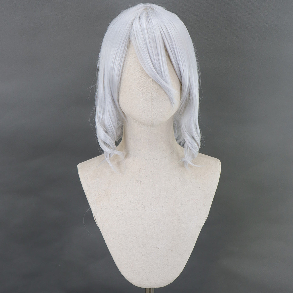 Ai The Somnium Files Kaname Date Grey Cosplay Wig Wig - Tophatter Daily Deals