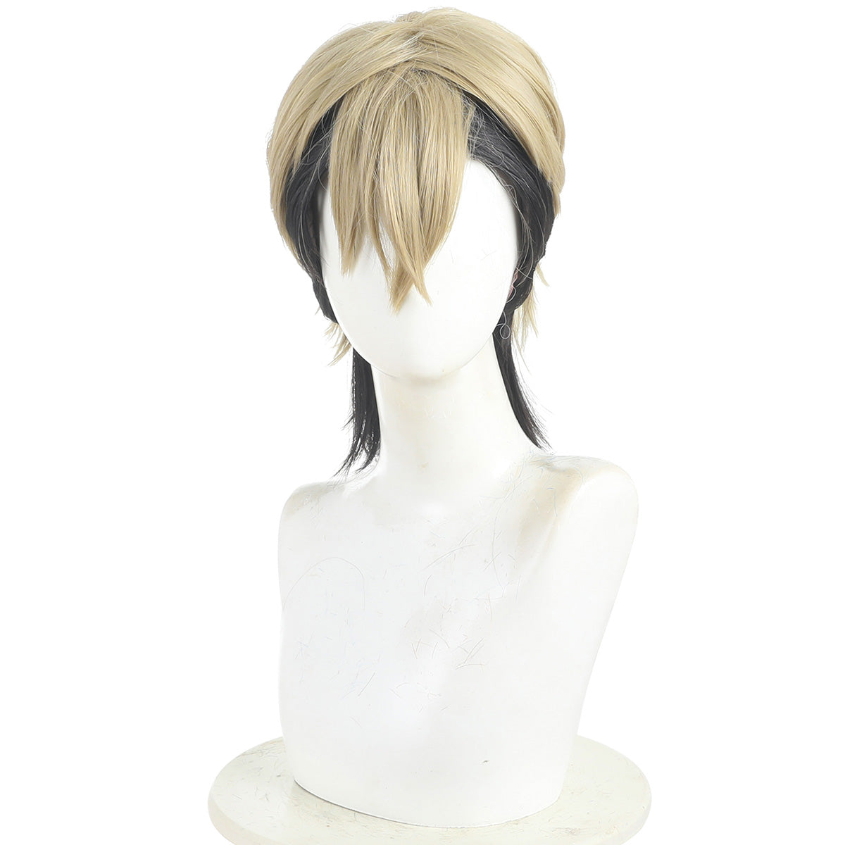 Gachiakuta Zanka Nijiku Golden Black Cosplay Wig Wig - Tophatter Daily Deals