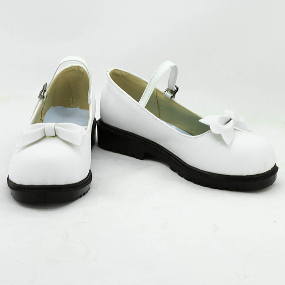 Dangan Ronpa Fuji Chihiro Chihiro Fujisaki White Shoes Cosplay Boots Shoes/Boots - Tophatter Daily Deals