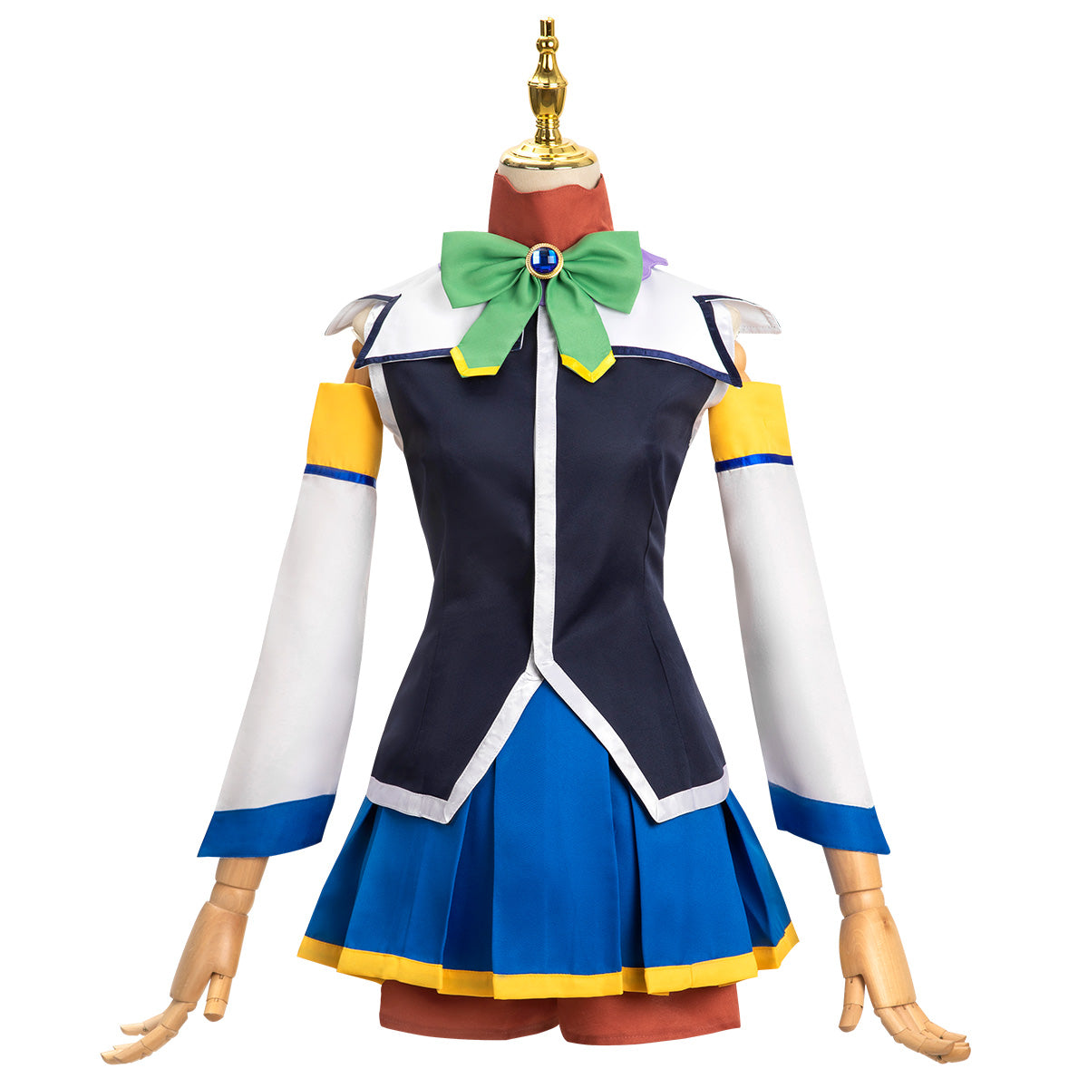 Kono Subarashii Sekai ni Shukufuku o Aqua Cosplay Costume - B Edition - Tophatter Daily Deals