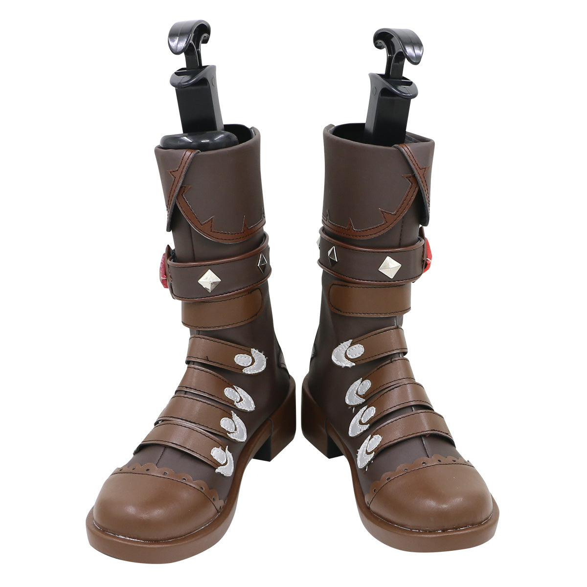 Genshin Impact Diluc Brown Shoes Cosplay Boots Shoes/Boots - Tophatter Daily Deals