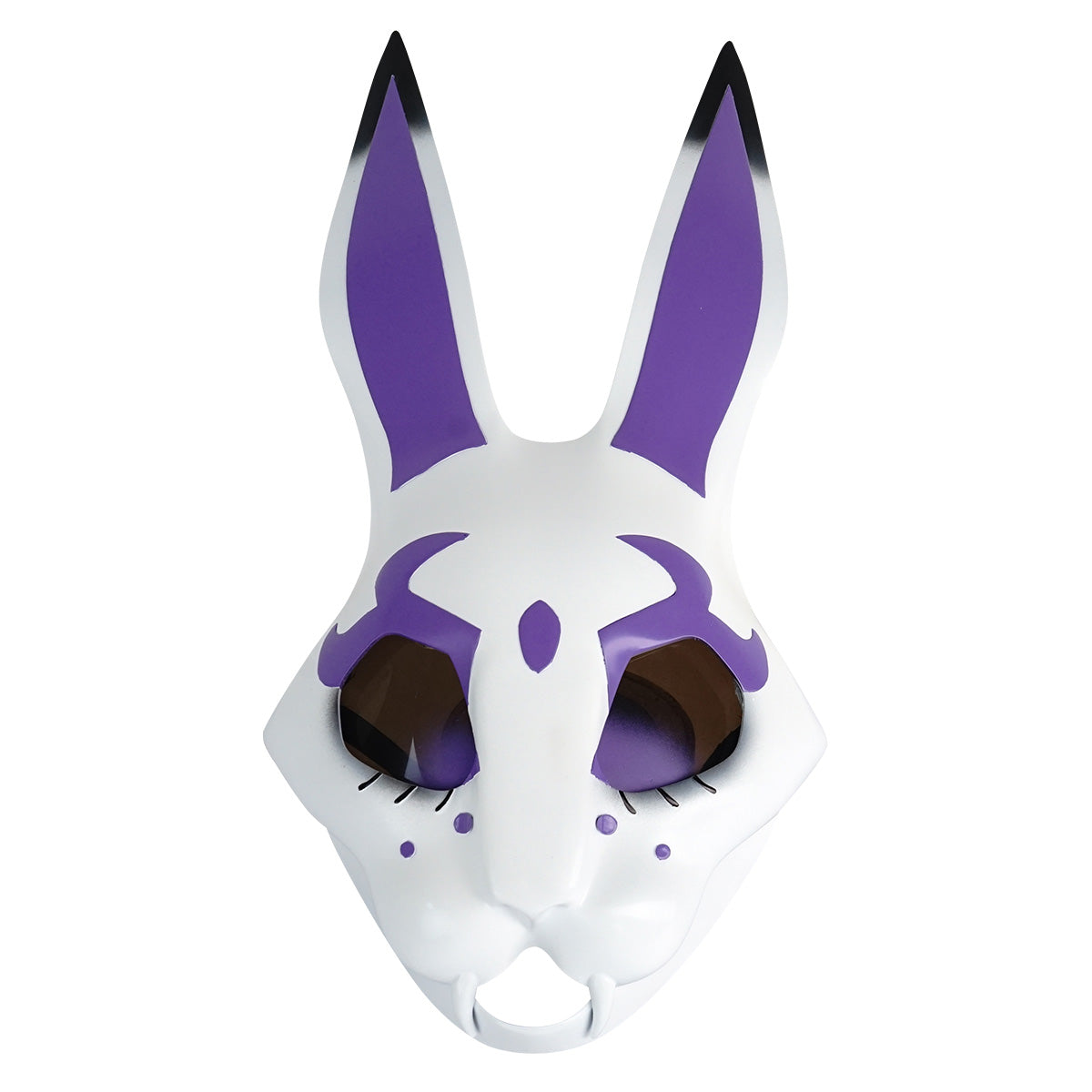 Neon White Neon Violet Mask Cosplay Accessory Prop Prop - Tophatter Daily Deals