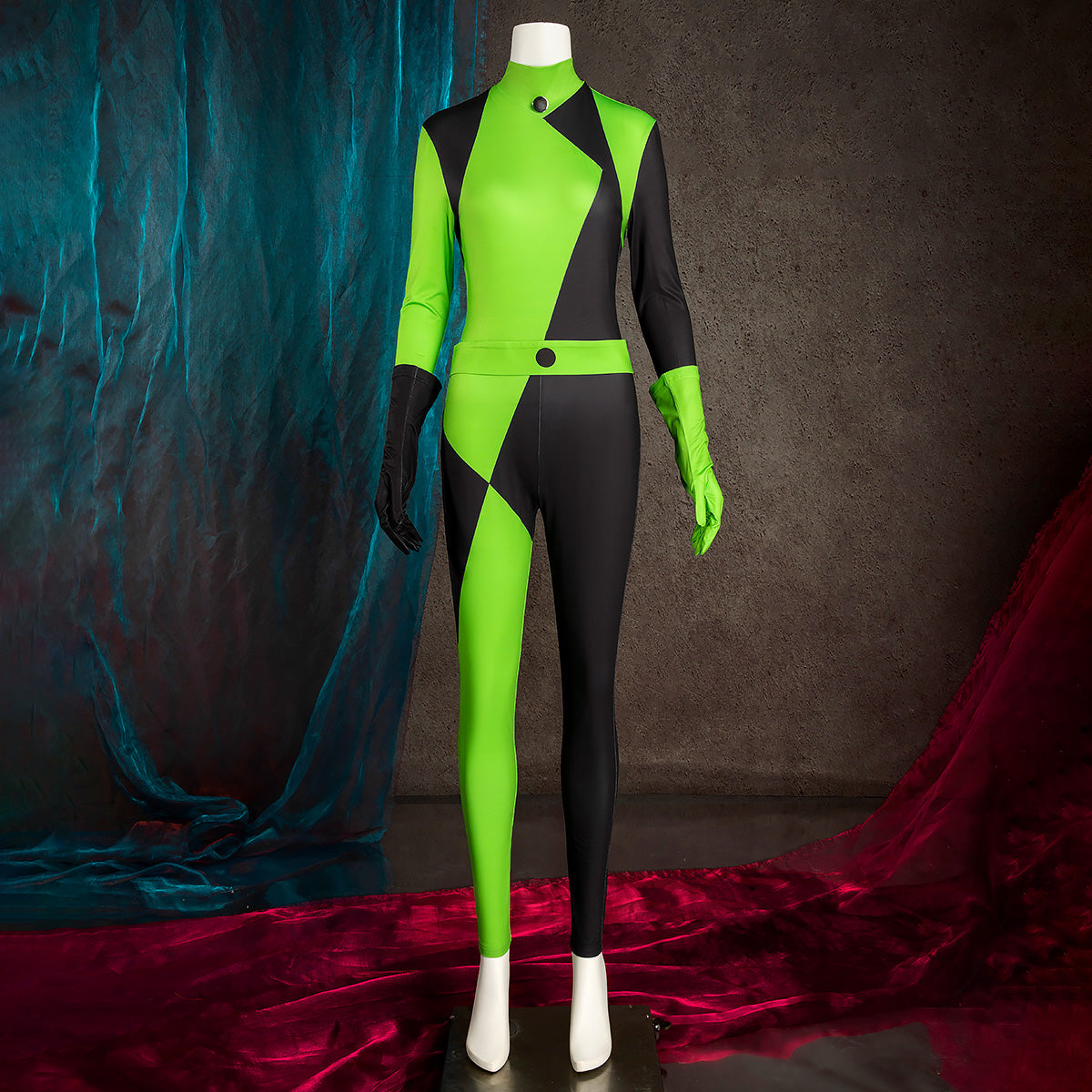 Kim Possible Shego Cosplay Costume - B Edition Costume - Tophatter Daily Deals