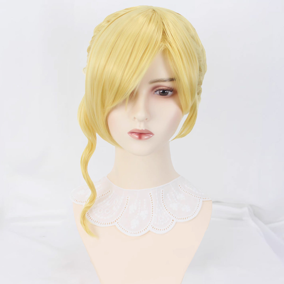 The Great Ace Attorney Chronicles Gina Lestrade Golden Cosplay Wig Wig - Tophatter Daily Deals