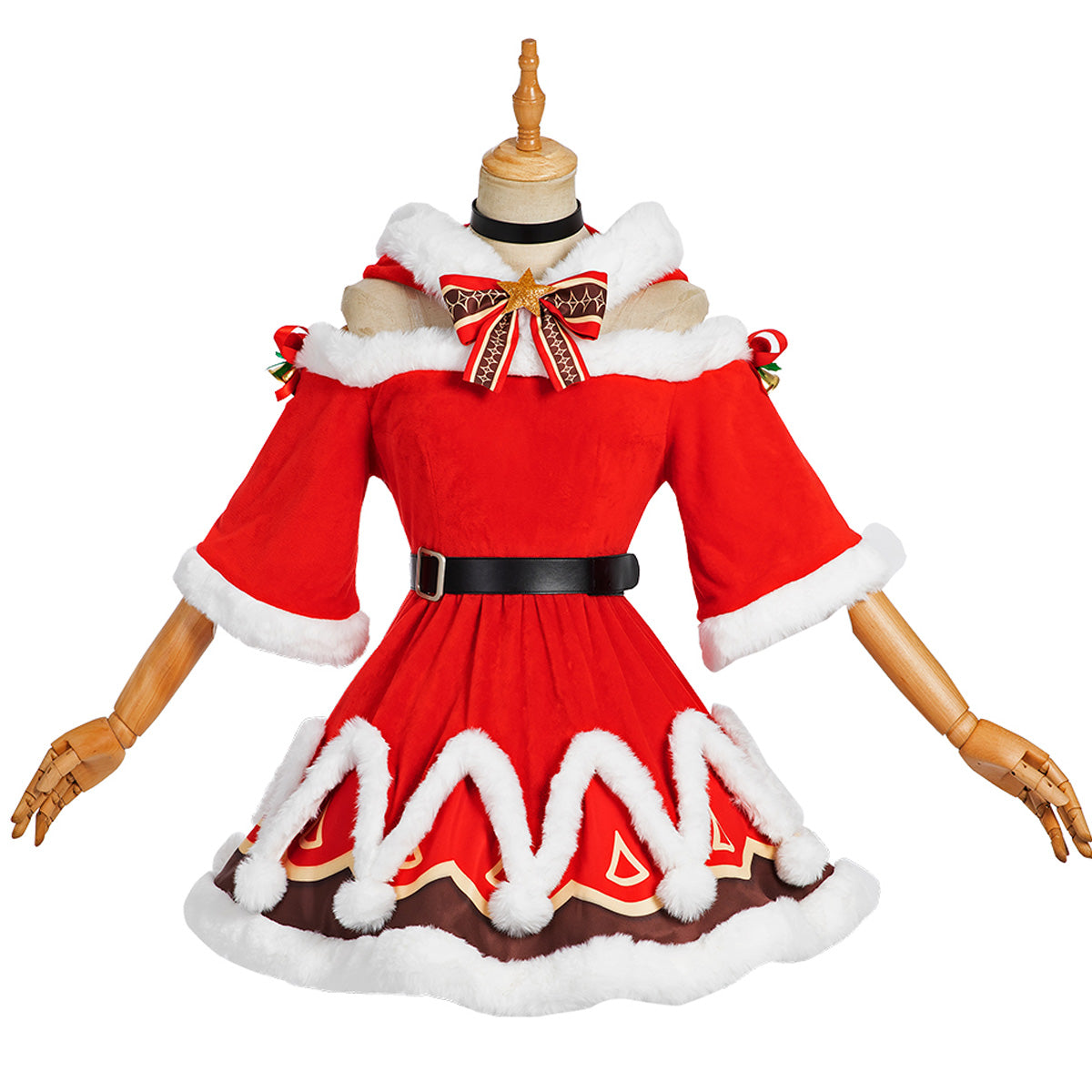Genshin Impact Barbara Christmas Cosplay Costume Costume - Tophatter Daily Deals