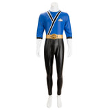 Power Rangers Samurai Blue Samurai Ranger Cosplay Costume Costume - Tophatter Daily Deals